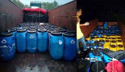 বরগুনায় কোটি টাকার চিংড়ির রেণু পোনাসহ দুই ট্রাক জব্দ