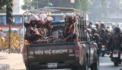 সীমান্তবর্তী এলাকায় পূজামণ্ডপে নিরাপত্তায় ১০ হাজার বিজিবি সদস্য