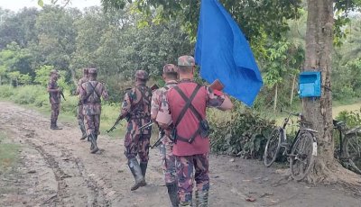 সীমান্তে ৪ জনকে পুশইনের চেষ্টা, বিজিবির বাধায় ব্যর্থ