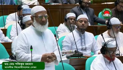 সংসদ তোষামোদের জায়গা নয়, ট্যাক্সের টাকায় যেন চরিত্র হনন না হয়