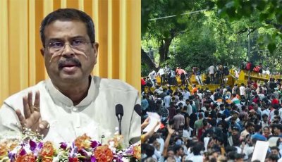 পদত্যাগ  করলেন  ভারতের শিক্ষামন্ত্রী ধর্মেন্দ্র প্রধান