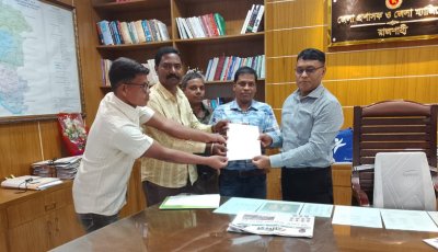 আদিবাসীদের ভূমি সুরক্ষায় জাতীয় আদিবাসী পরিষদ ও বিপনেট স্মারকলিপি প্রদান
