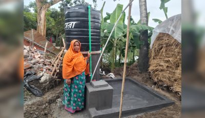 অসহায় পরিবারে উপজেলা প্রশাসনের অর্থায়নে ইউএনও’র ডিপ টিউবওয়েল স্থাপন