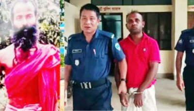 খুরুশকুলে মন্দিরের সেবায়েত হত্যা মামলার আসামি গ্রেপ্তার