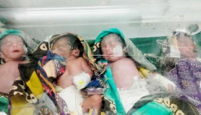 রাজশাহীতে একসঙ্গে চার সন্তানের জন্ম॥ মা ও নবজাতকরা সুস্থ