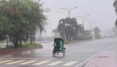 লঘুচাপের প্রভাবে সারা দেশে বৃষ্টির পূর্বাভাস