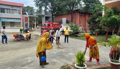 এডিসের প্রজননস্থল ধ্বংসে উপজেলা প্রশাসনের উদ্যোগ, বাড়ি-আশপাশ পরিষ্কার রাখার আহ্বান