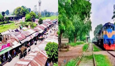 সমন্বয়হীনতায় রেলের জমিতে দখল বাণিজ্যে ॥ নন্দনগাছী রেল স্টেশনে লিজের আড়ালে ৩০ একর জমি লুটপাট