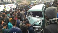 সড়ক দুর্ঘটনায় কলাপাড়া উপজেলা চেয়ারম্যান, স্ত্রীসহ ৩ জন আহত