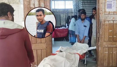 রেশন তুলে ফেরার পথে ট্রাকের ধাক্কায় পুলিশ সদস্য নিহত