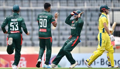 অস্ট্রেলিয়ার বিপক্ষে বাংলাদেশে ঐতিহাসিক সিরিজ জয়