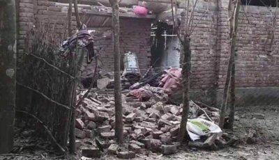 চাঁপাইনবাবগঞ্জে ককটেল তৈরির সময় বিস্ফোরণে   নিহত ২,আহত ৩