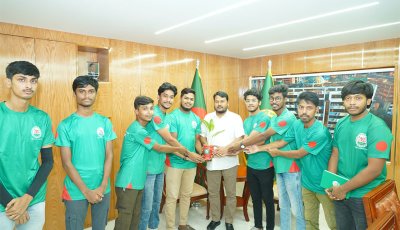 রাসিক প্রশাসকের সাথে বিডি ক্লিন প্রতিনিধির সৌজন্য সাক্ষাৎ
