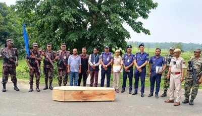 শেরপুর সীমান্তে বাংলাদেশি যুবকের মরদেহ হস্তান্তর করলো বিএসএফ