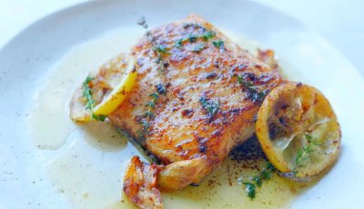 ফিশ উইথ লেমন বাটার সস তৈরির রেসিপি