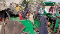 নেত্রকোণায় দুই অটোরিকশার সংঘর্ষে  গৃহবধূর মৃত্যু