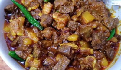 আলু দিয়ে কলিজা ভুনার রেসিপি