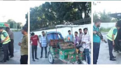সড়কে শৃঙ্খলা ফেরাতে ট্রাফিক পুলিশের বিশেষ অভিযান, ৮৮ মামলা ও ৫৪ যানবাহন আটক