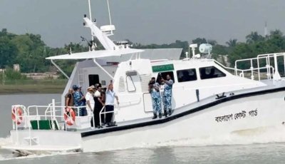 হিরণ পয়েন্ট -নলিয়ান পরিদর্শন শেষে মোংলায় প্রধানমন্ত্রী