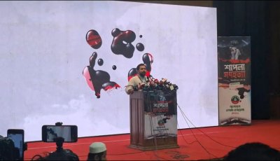 কাঁটাতারের বেড়া দিয়ে কারও সাথে বন্ধুত্ব করা যায় না : নাহিদ ইসলাম