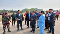 পালংখালী ইউনিয়ন পরিষদ ও গুমধুম সীমান্ত পরিদর্শনে কক্সবাজার জেলা প্রশাসক