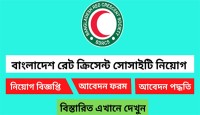 নিয়োগ দিচ্ছে রেড ক্রিসেন্ট সোসাইটি, বেতন ৫০ হাজার