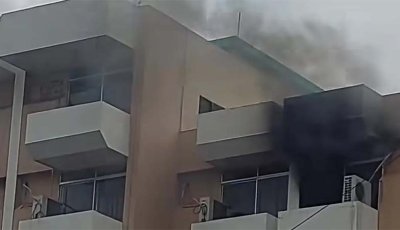 হোটেল টাইগার গার্ডেনে অগ্নিকাণ্ড
