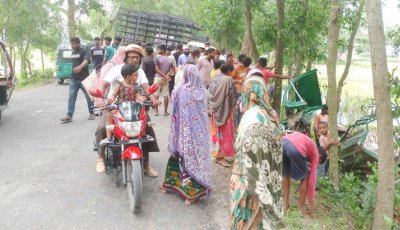 গাইবান্ধায় পিকআপ-অটোরিকশার মুখোমুখি সংঘর্ষে নিহত দুই