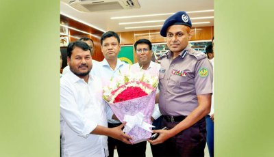 রাজশাহী সিটি কর্পোরেশনের প্রশাসকের সঙ্গে আরএমপি কমিশনারের সৌজন্য সাক্ষাৎ