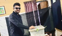 শামীম ওসমানের আসনে ভোট দিয়ে বাপ্পী বললেন—আগামিতে রাজনীতিতে আসবো