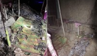 জয়পুরহাটে নৌকার দুই নির্বাচনী ক্যাম্পে আগুন