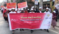রাজশাহীতে জরায়ু মুখ ক্যান্সার প্রতিরোধে সচেতনতামূলক র‌্যালি অনুষ্ঠিত