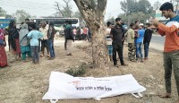 নাটোরে সড়ক দুর্ঘটনায় স্বামী স্ত্রী নিহত