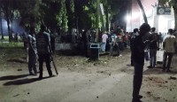 রাতভর সংঘর্ষের পর শান্ত হলো রাবি