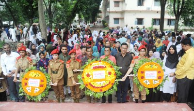 রাজশাহী সরকারি মহিলা কলেজে ‘জুলাই গণঅভ্যুত্থান দিবস ২০২৬’ পালিত