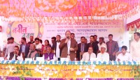 পবায় উৎসবমুখর পরিবেশে নওহাটা মহিলা ডিগ্রি কলেজের নবীনবরণ